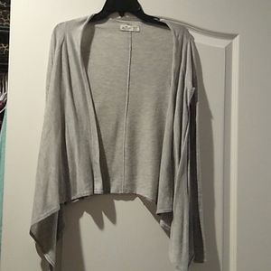 Grey Open Sweater